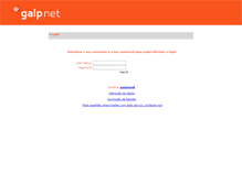 Tablet Screenshot of galpnet.galpenergia.com